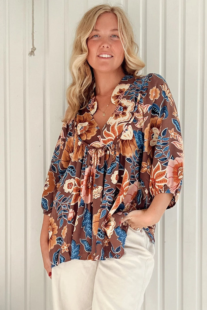 Boheme Blouse - Tierra