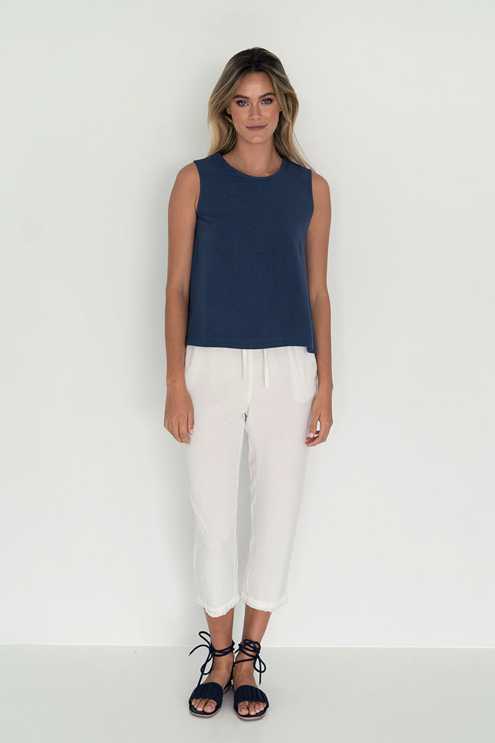 Humidity Lido 3/4 Pant - White