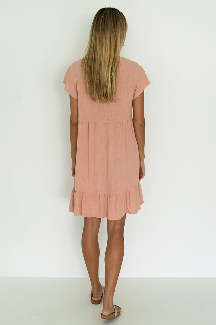 Humidity Holly Dress - Rose Pink