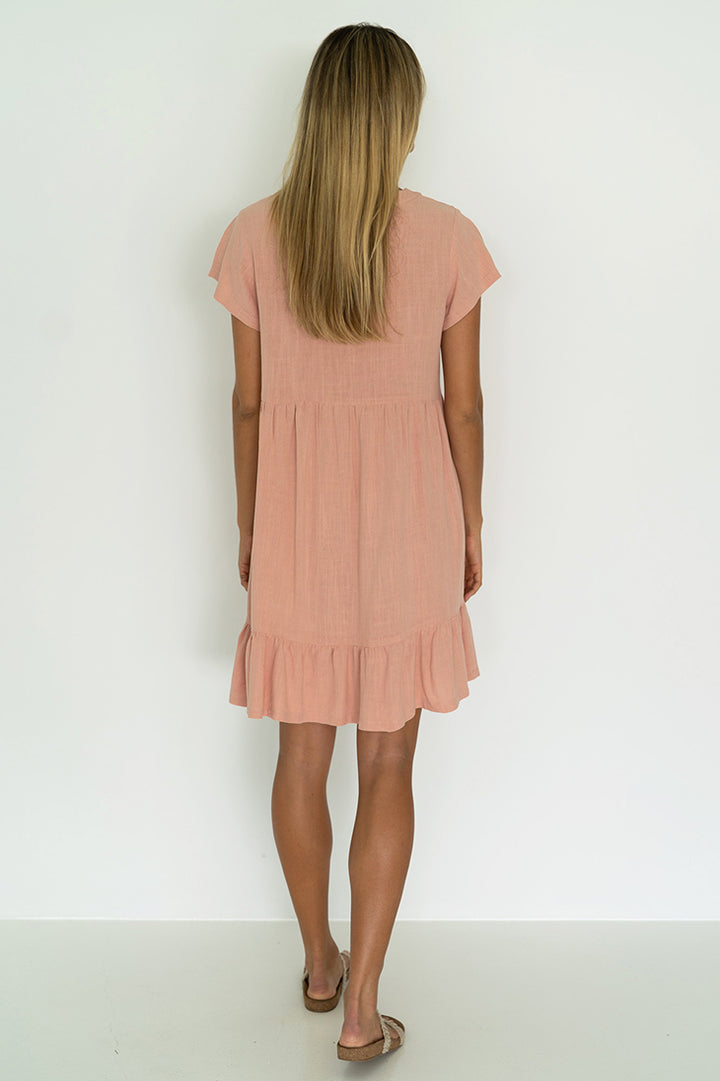 Humidity Holly Dress - Rose Pink