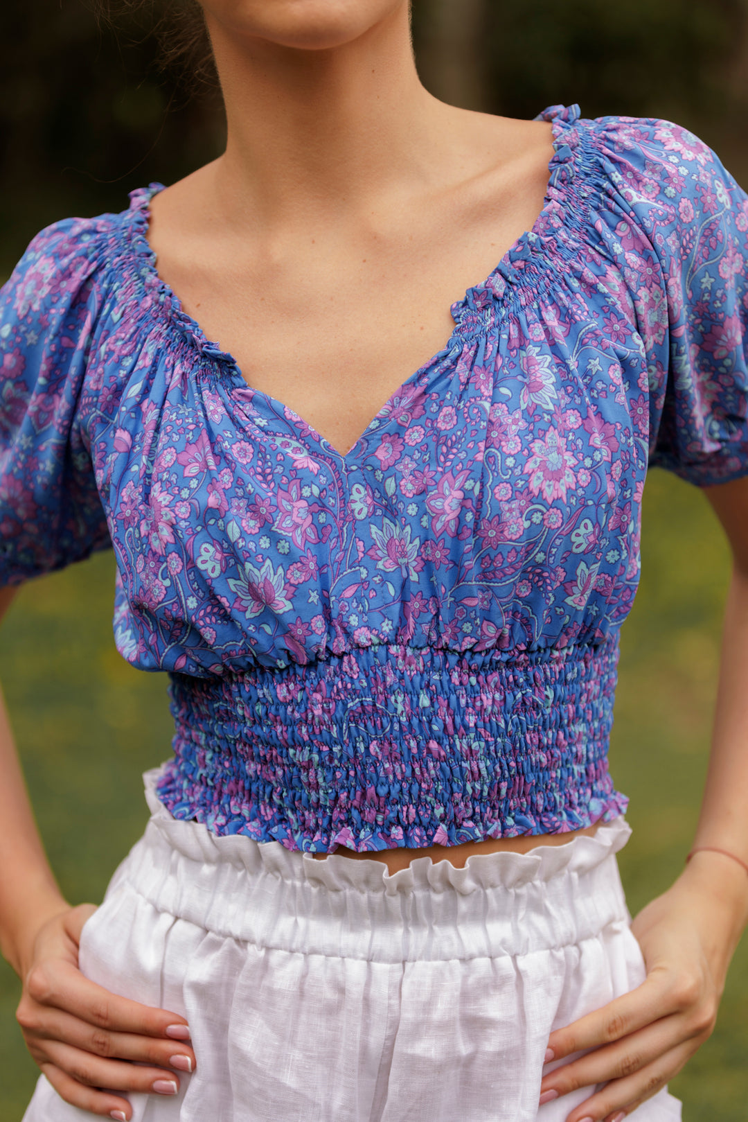 Honey & Stone Ava Top SugarPlum