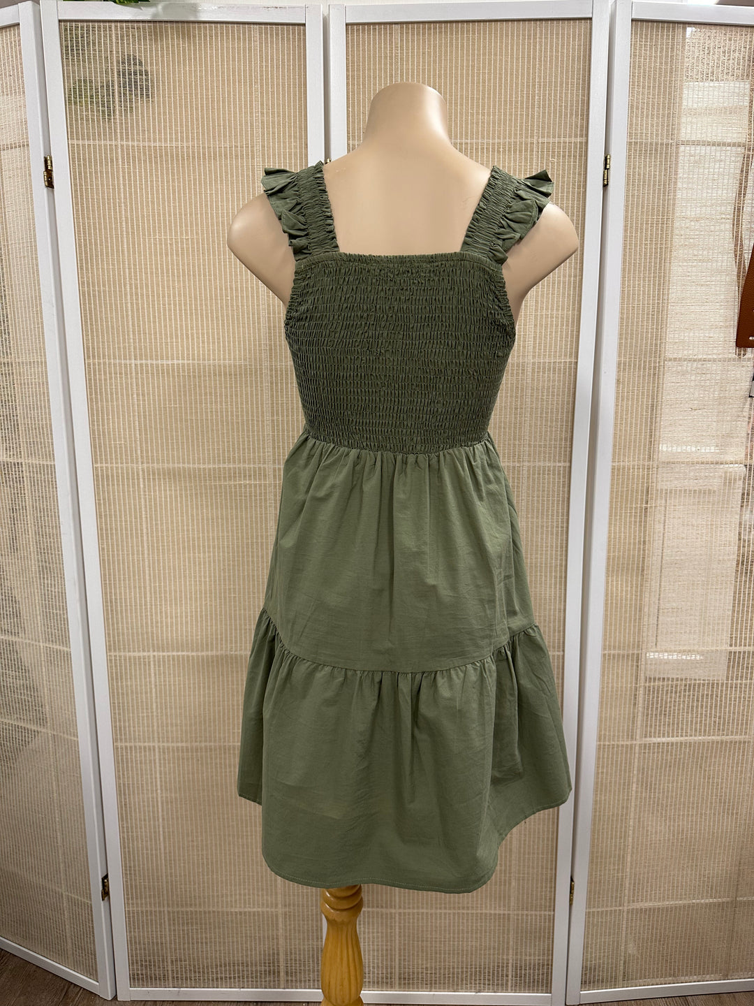 Katee Dress - Olive