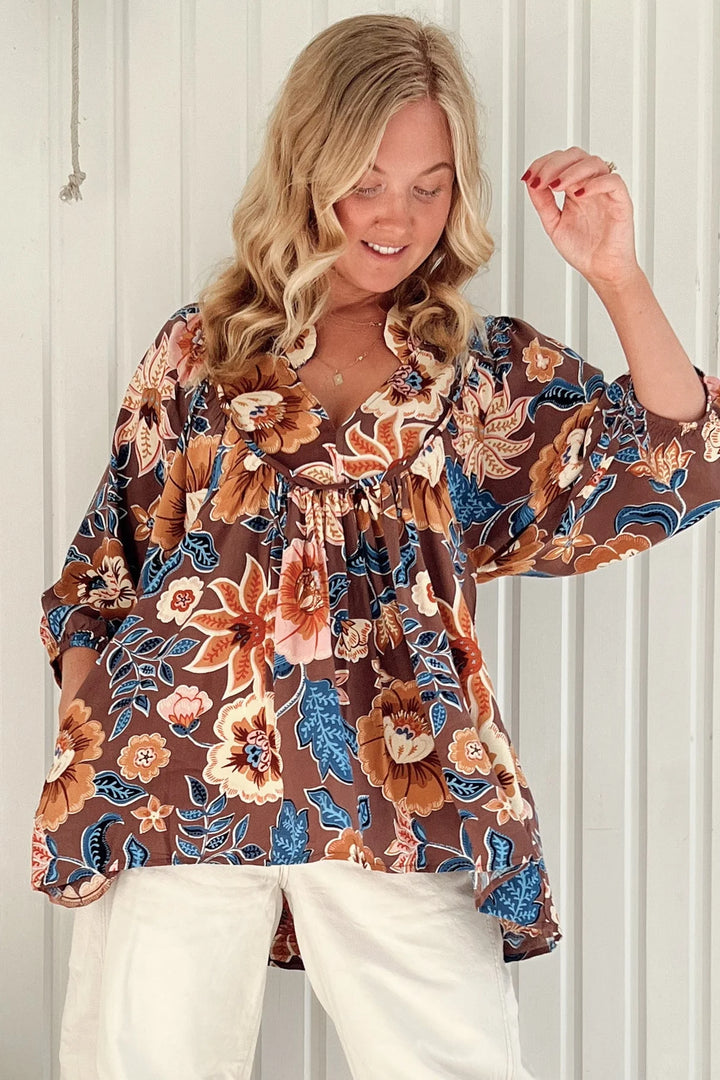 Boheme Blouse - Tierra