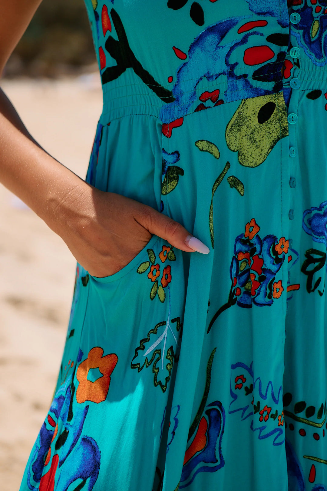 Carmen Maxi Dress - Isla Mare