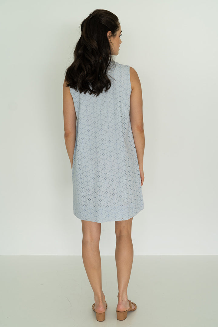 Humidity St Tropez Dress - Soft Blue