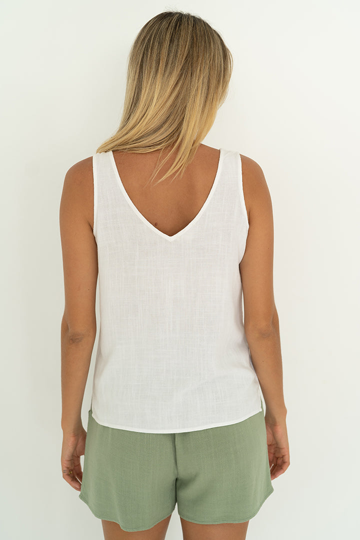 Humidity Classic Cami - White