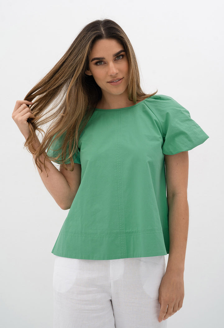 Humidity Bellini Blouse - Green