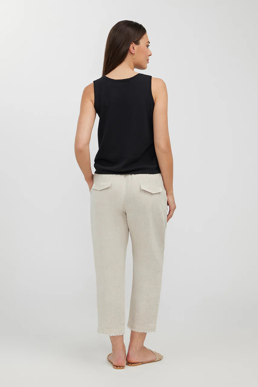 Humidity Lido Pant - Natural