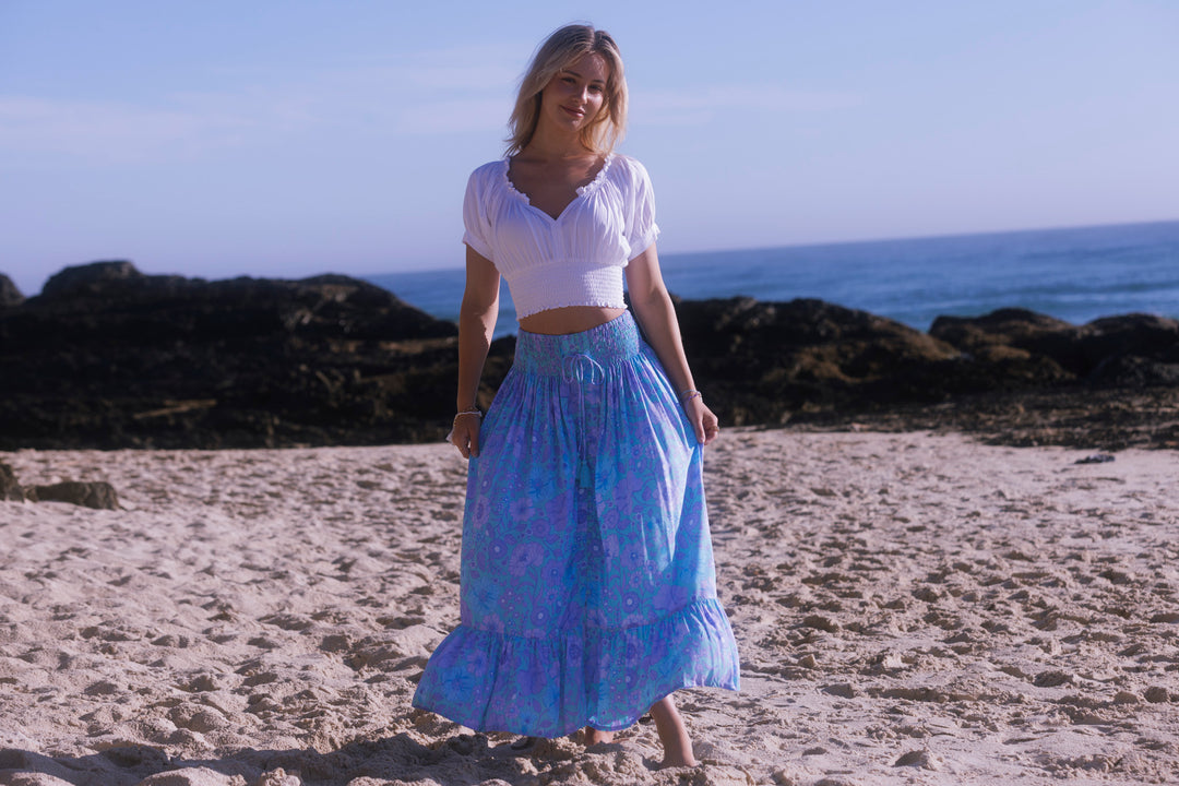 Naomi Maxi Skirt - Oasis Bloom