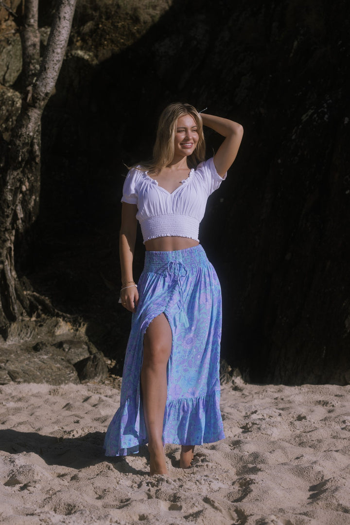 Naomi Maxi Skirt - Oasis Bloom