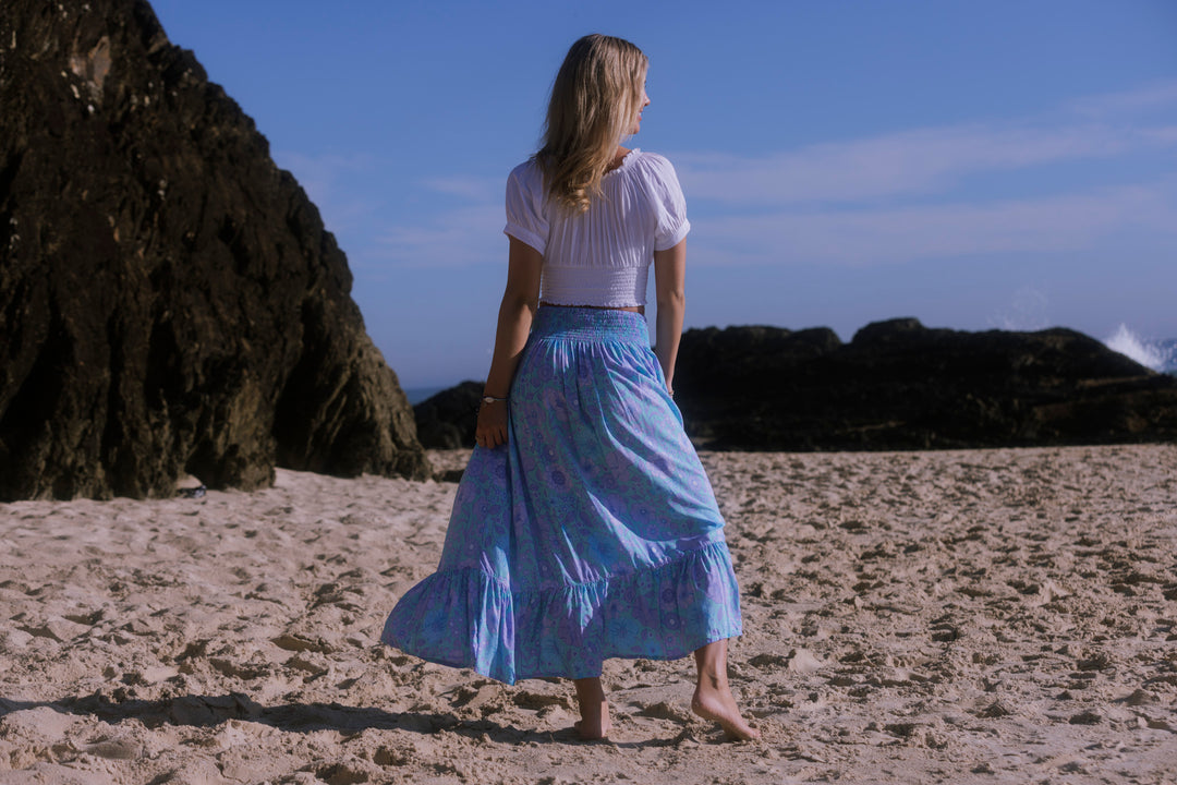 Naomi Maxi Skirt - Oasis Bloom