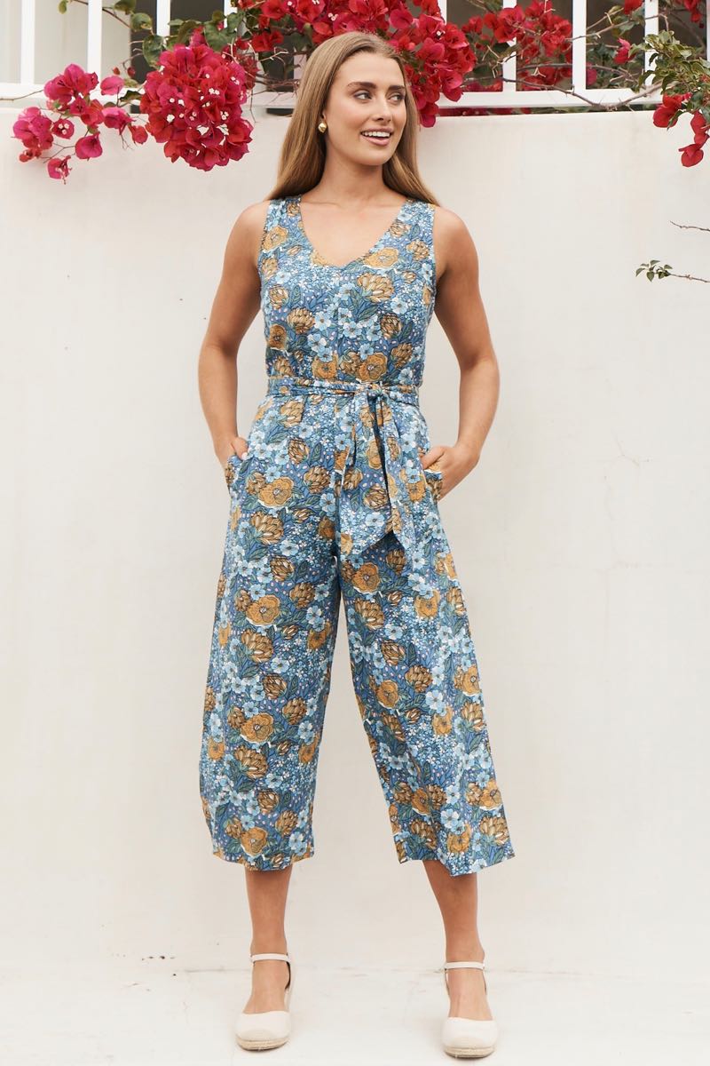 Ava Jumpsuit Dahlia