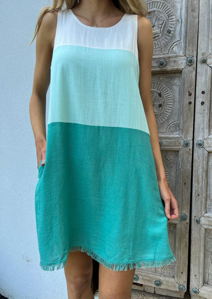 Misty Shift Dress -  Noosa Green Blend