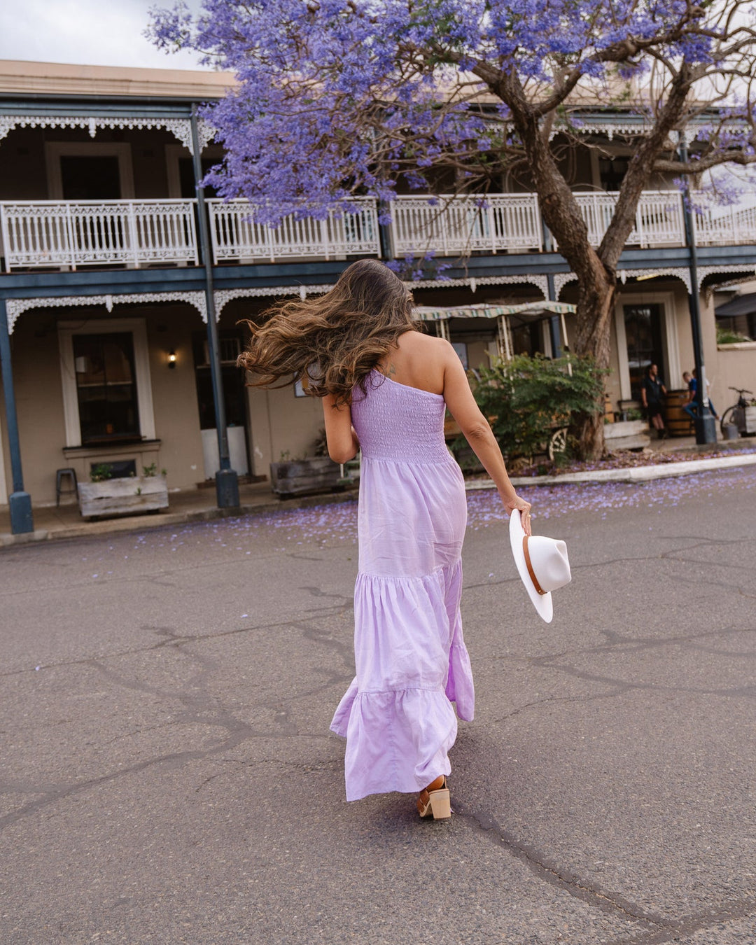 Indigo Linen Dress