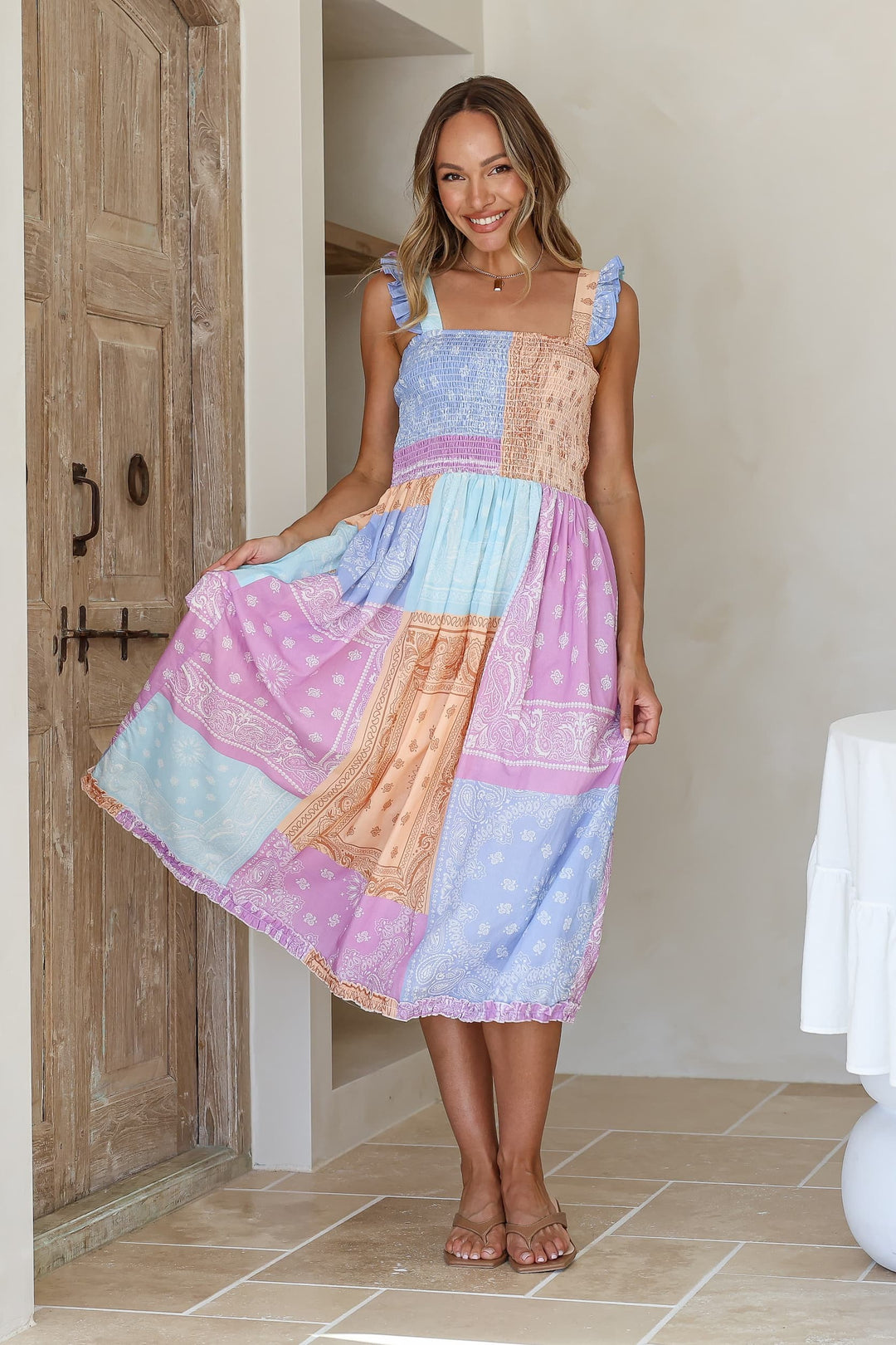 Patchwork Dress
