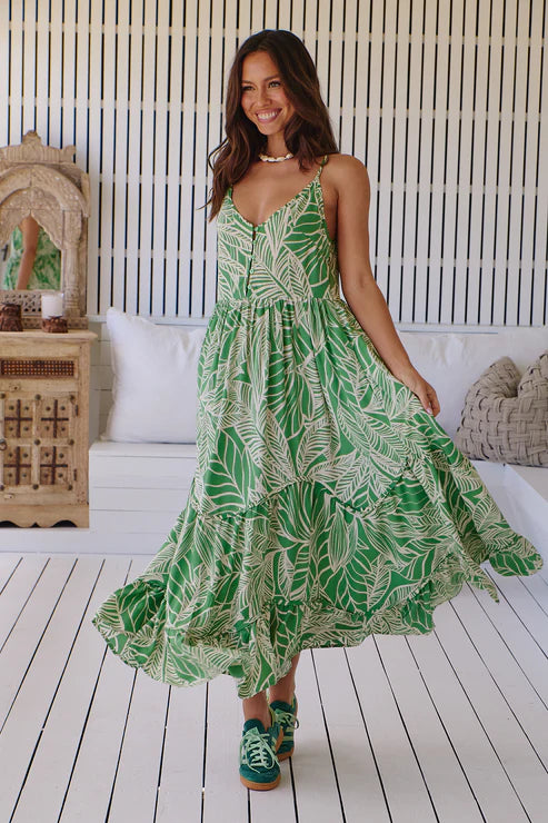 Melina Maxi Dress - Palm Island