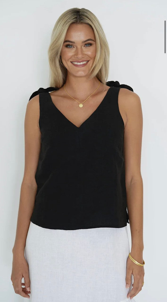 Humidity Mimi Top - Black