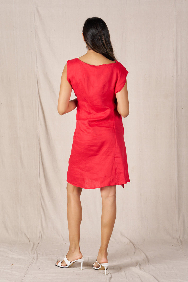 Valeria Tori Dress - Red