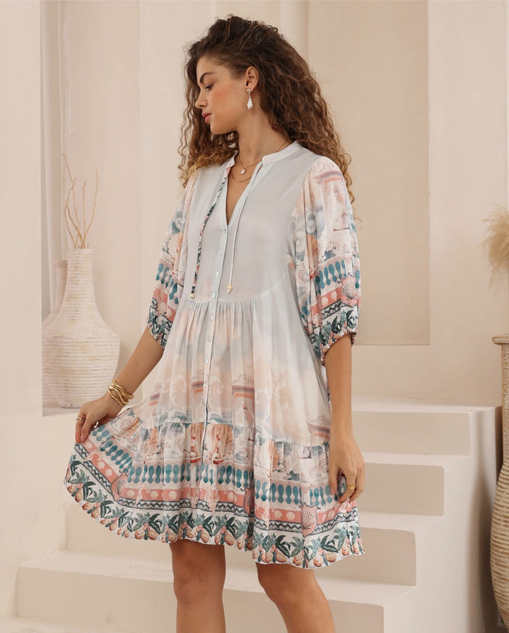 Franky Mini Dress - Shells