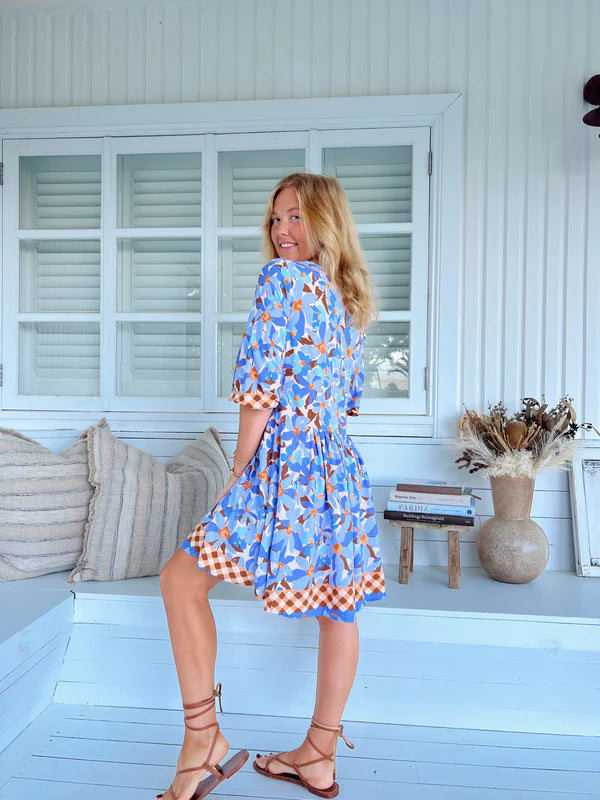 Isabella Mini Dress - Wild Orchid