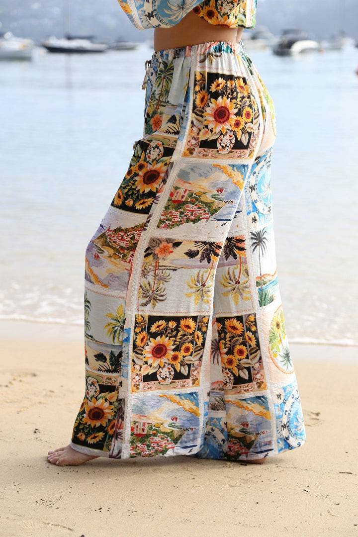 Cady Pants - Sunflowers