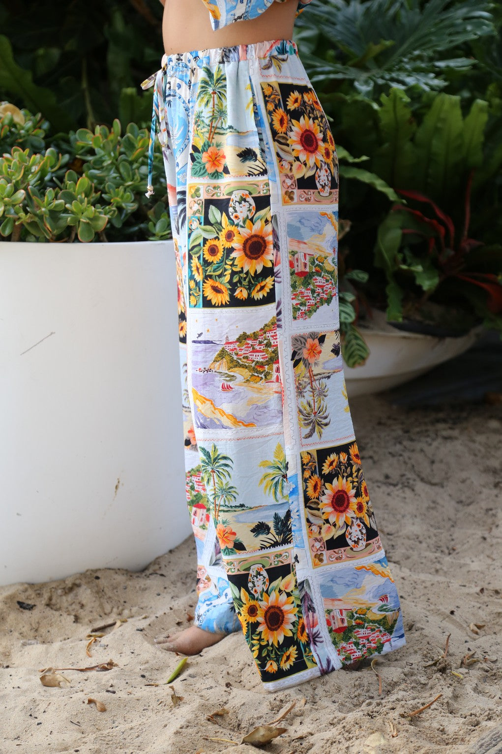 Cady Pants - Sunflowers