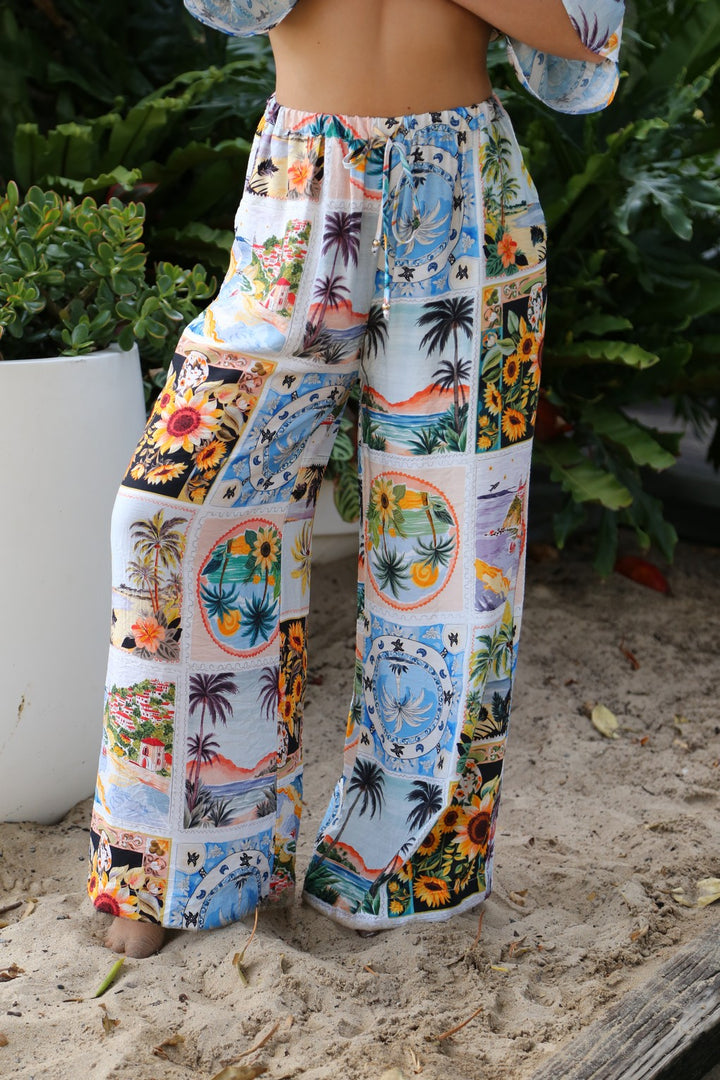 Cady Pants - Sunflowers