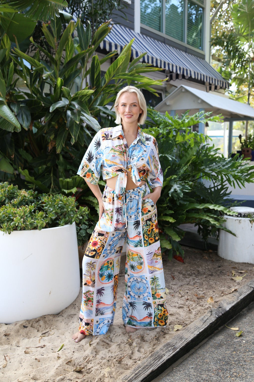 Cady Pants - Sunflowers